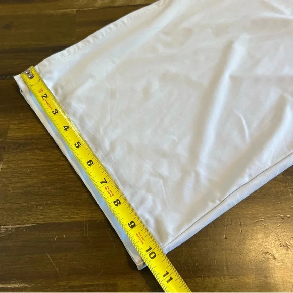 ADAY Cooler Days Culottes Cloud XS Cool Gray Wide Leg Cropped Slit Resort - Picture 11 of 16